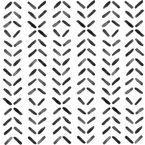 Repeating chevron pattern in grayscale with textured, brushed finish