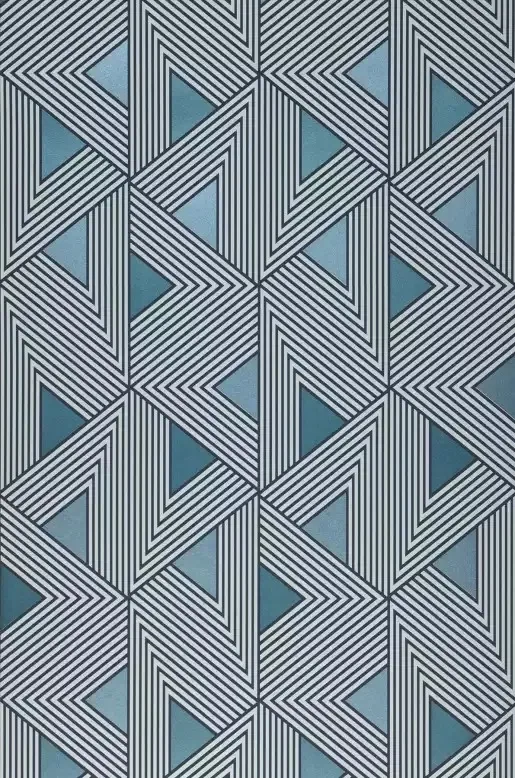 Geometric Chevron Weave