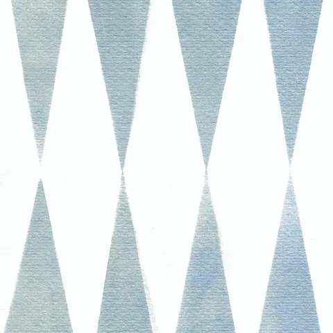 Repeating pattern of blue-grey textured triangles pointing up and down, creating a wave-like geometric design.