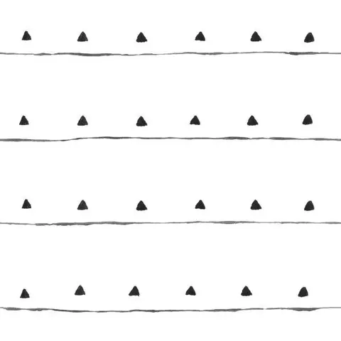 Repeating pattern of black triangles arranged in four horizontal rows separated by gray lines.