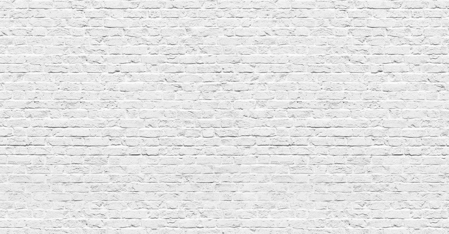 Repeating whitewashed brick wall texture with light gray and white tones
