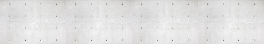 Light grey concrete surface with regular grid lines and scattered small dots creating a subtle geometric pattern.
