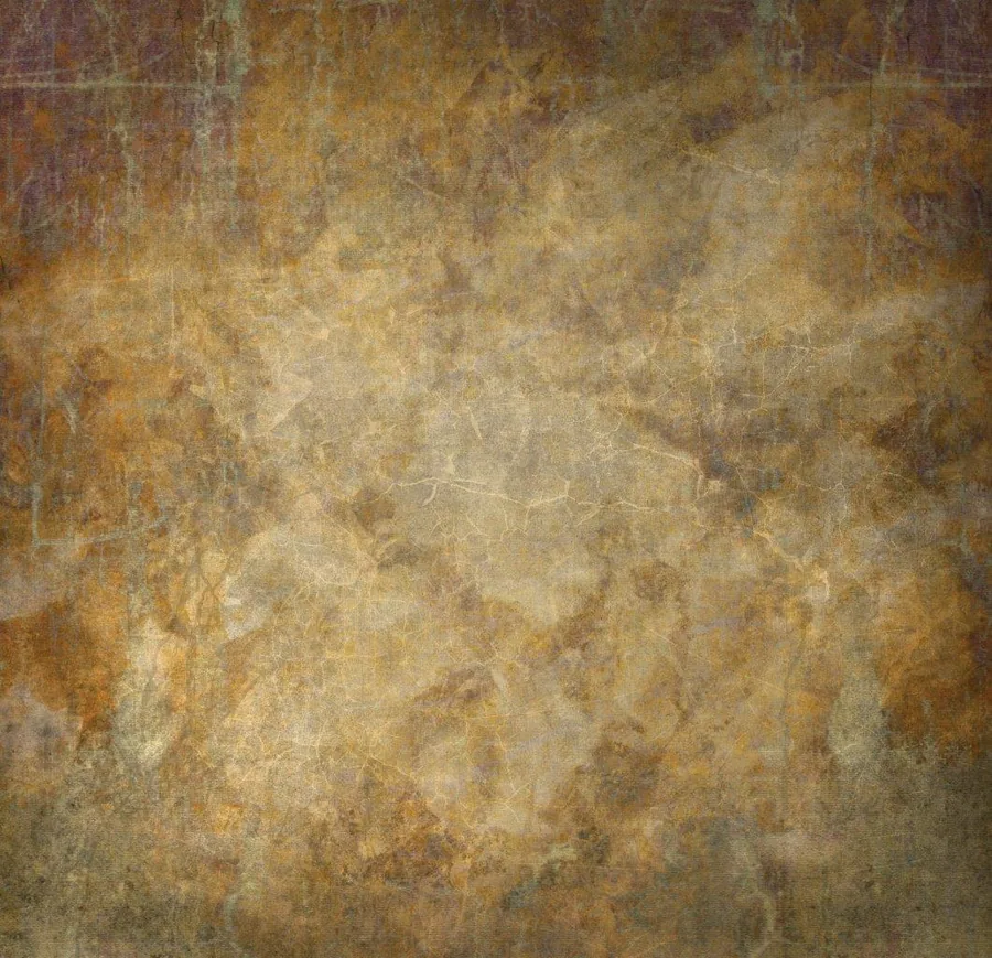 Aged concrete texture with warm ochre, tan, and bronze weathered patina throughout