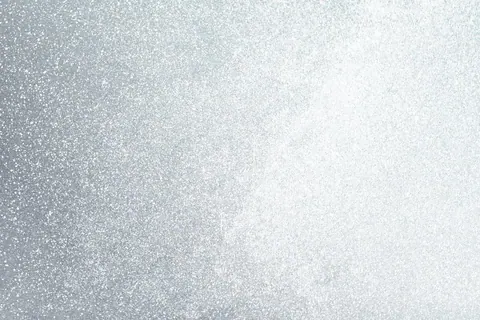 Gradient wallpaper transitioning from dark silver glitter on the left to soft white sparkle on the right
