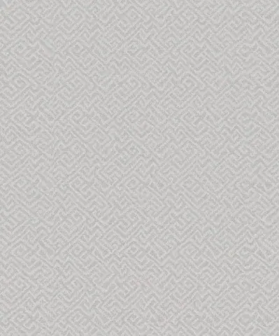 Repeating geometric pattern with light gray interlocking lines on neutral background
