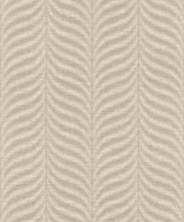 Repeating herringbone weave pattern in beige and cream with soft textural shading