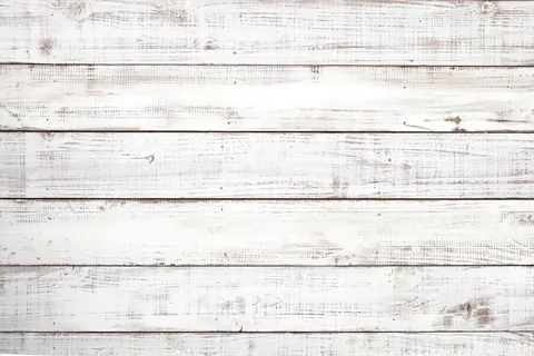 Whitewashed wooden floor texture with horizontal planks in cream and taupe tones