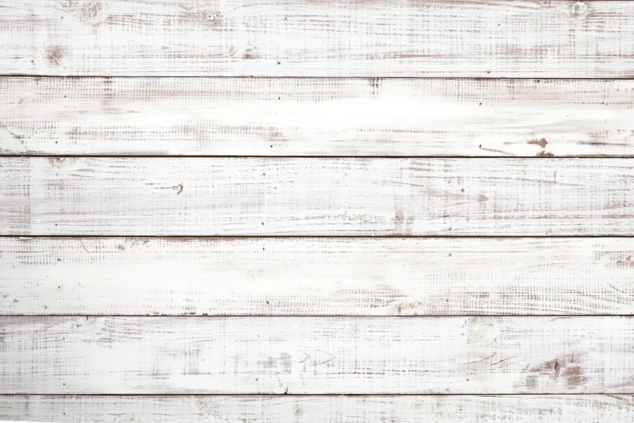 Whitewashed wooden floor texture with horizontal planks in cream and taupe tones