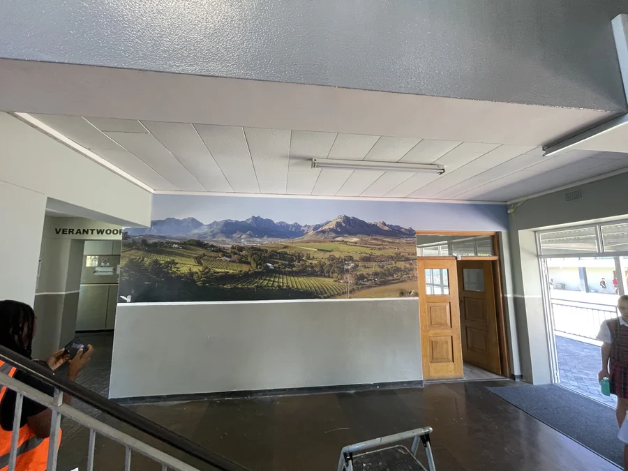 A Stellenbosch school, Smart Art installation