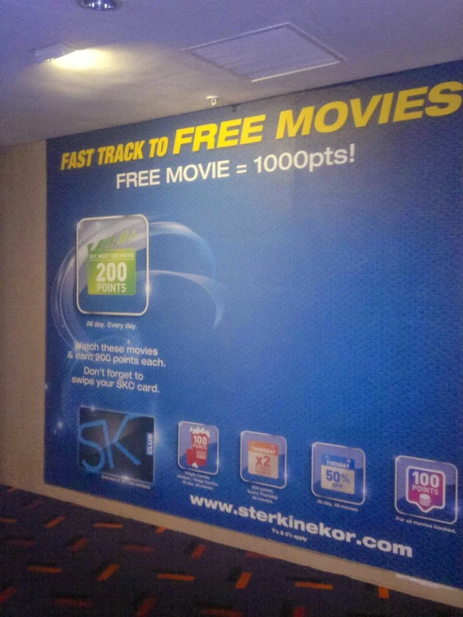 Ster-Kinekor, Countrywide — Smart Art installation