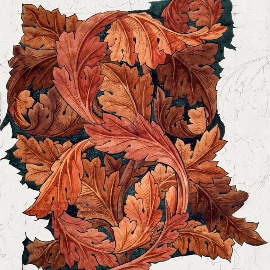 Autumn Whirlwind wallpaper design