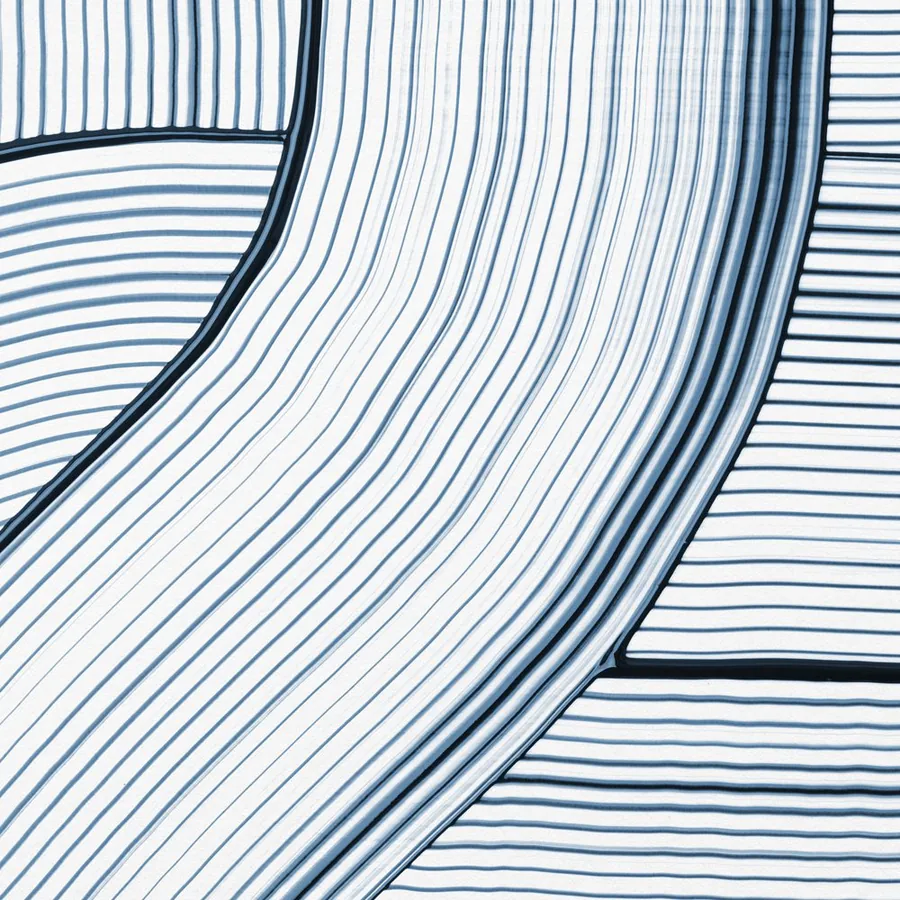 Blue Current wallpaper design