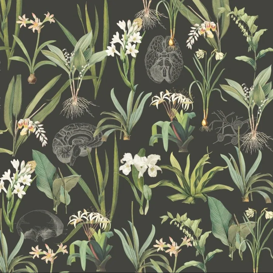 Iris Serenity wallpaper design