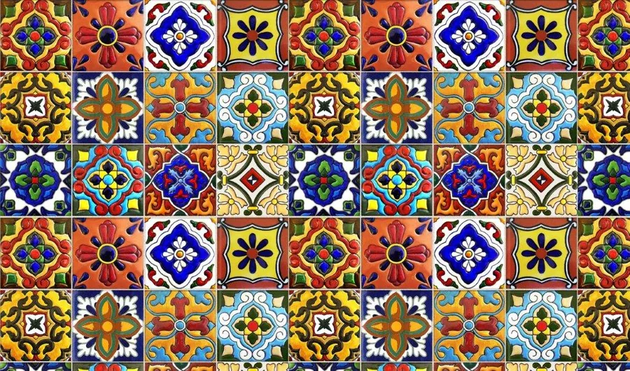 Designer Vinyl Tiles wallpaper design