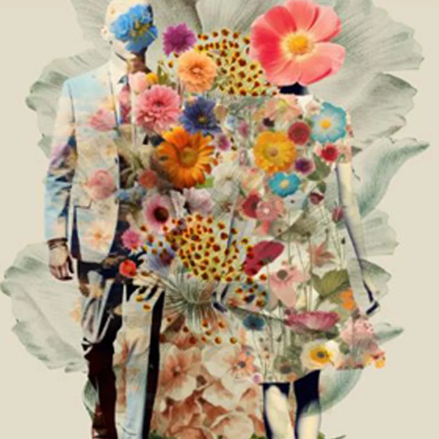 Inner Garden wallpaper design