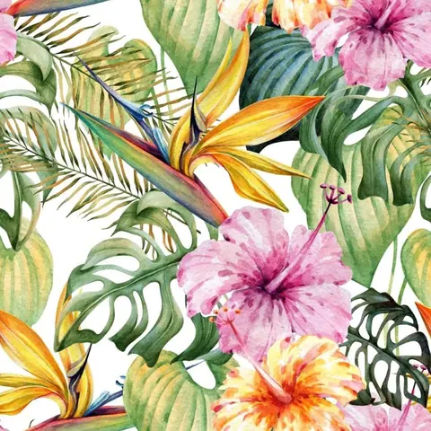 Island Paradise wallpaper design