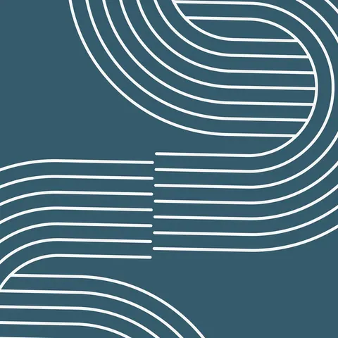 Modular Flow wallpaper design