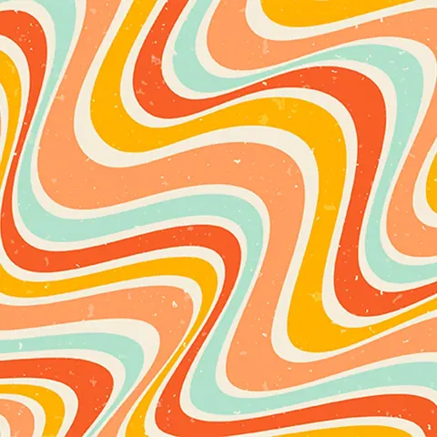 Psychedelic Drift wallpaper design