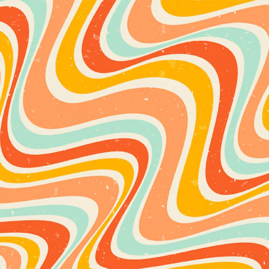 Psychedelic Drift wallpaper design