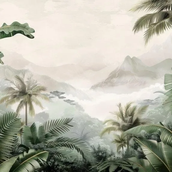 Tropic Muse wallpaper design