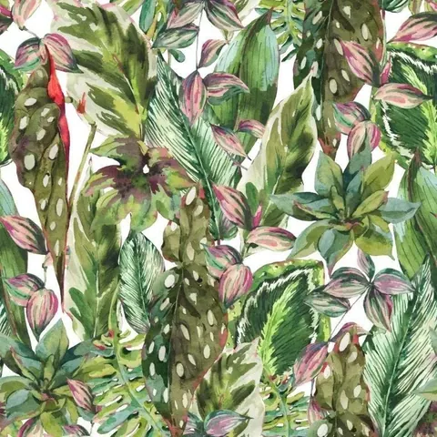 Verdant Whispers II wallpaper design