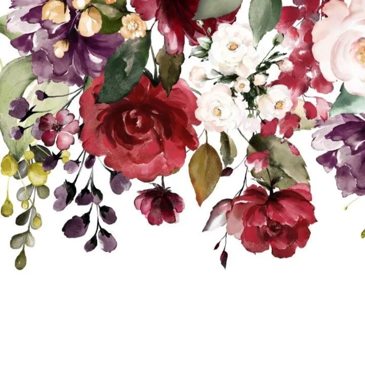 Vintage Bloom wallpaper design