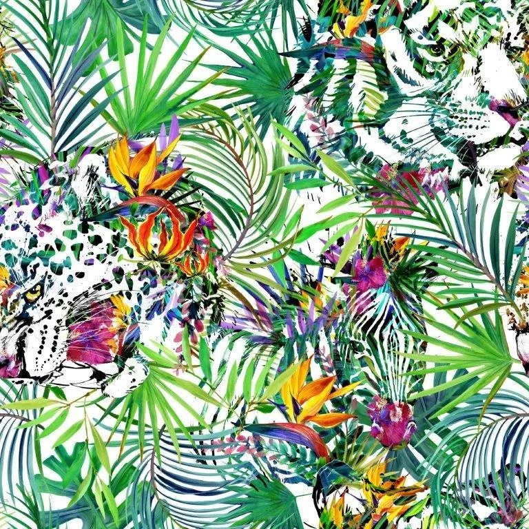 Wild Mirage wallpaper design