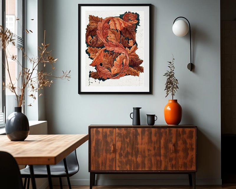 Smart-Art-Study-William-Morris-Autumn-leaves-pattern-Poster-art