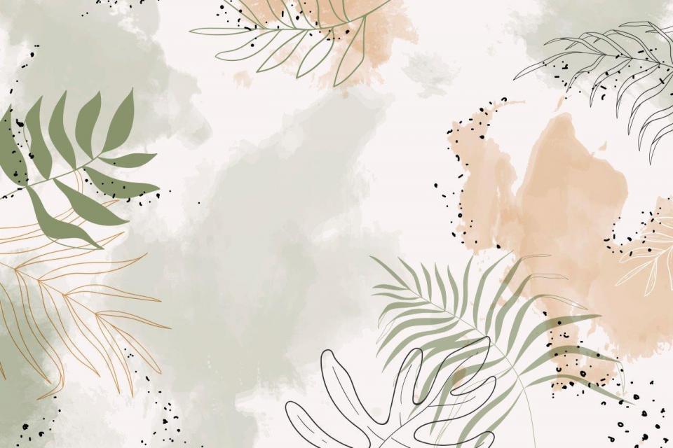 1_smart-art-floral-botanical-design-water-colour-leaves-design