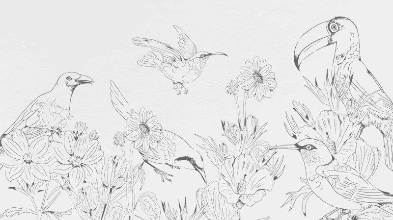 smart-art-floral-botanical-design-black-and-white-with-tropical-birds-etched-art