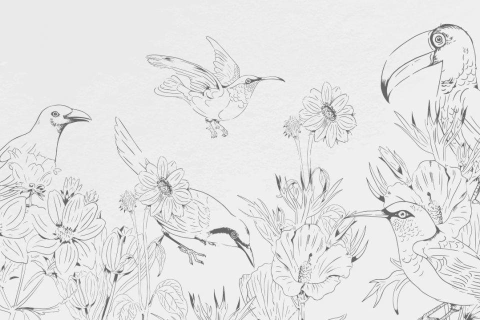 4_smart-art-floral-botanical-design-black-and-white-with-tropical-birds-etched-art