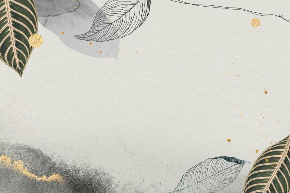 4_smart-art-floral-botanical-design-water-colour-gold-splatters-leaves
