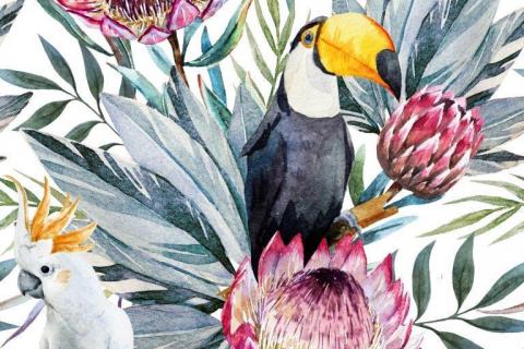 smart-art-tropical-jungle-with-animals-wallpaper-2