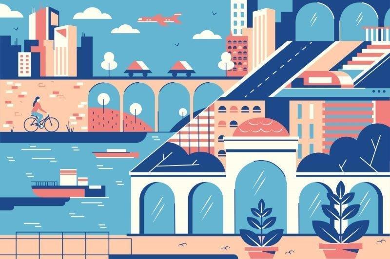 1_RETRO-ILLUSTRATIONS-CITY