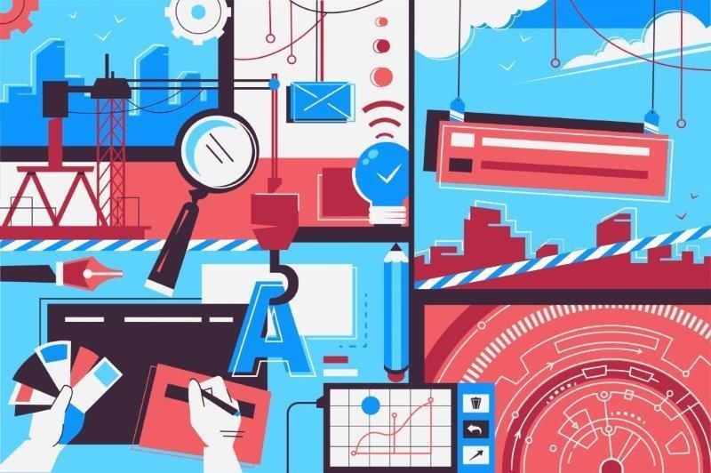 RETRO-ILLUSTRATIONS-WEBSITE-CREATION