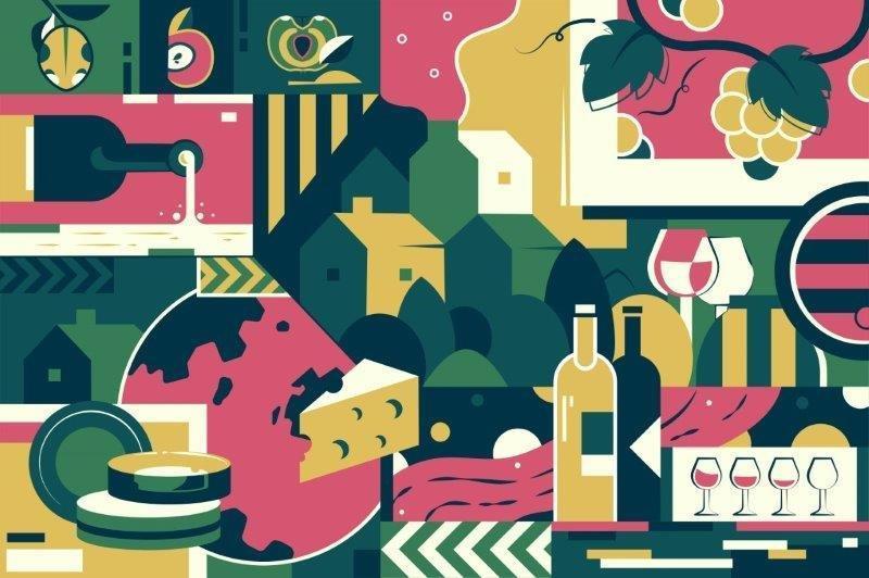 RETRO-ILLUSTRATIONS-WINEMAKING