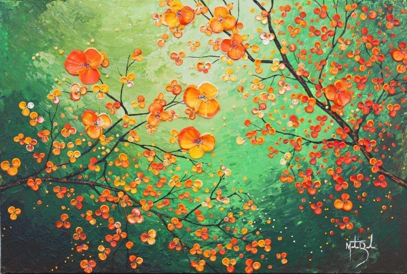 SMART-ART-ORANGE-GREEN-BLOSSOM