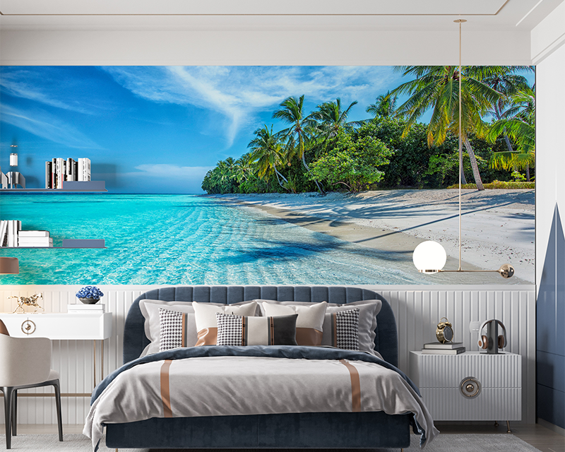 Smart-Art-Bedroom-Ocean-landscape