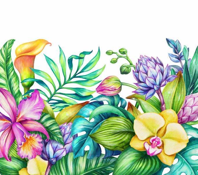 smart-art-kiddies-wallpaper-bright-flowers-and-leaves11