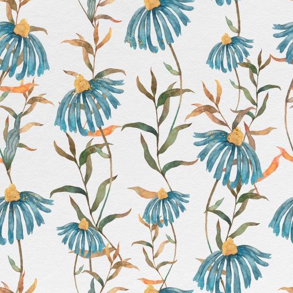 smart-art-patterns-delicate-blue-daisey-illustration
