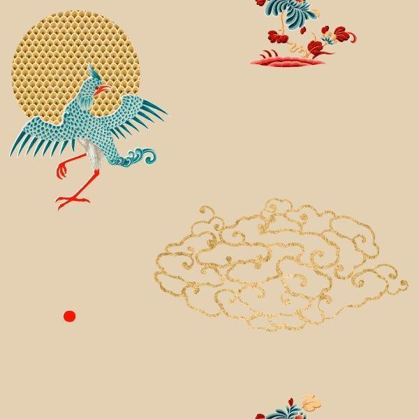 smart-art-patterns-oriental-bird-and-gold-clouds