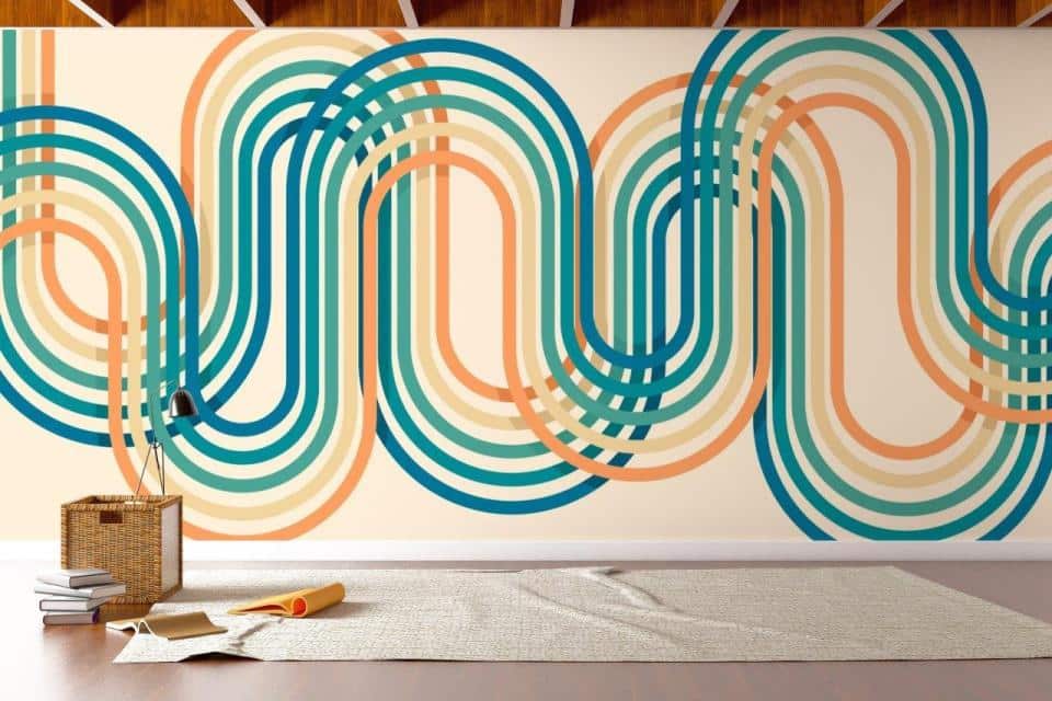 Smart-Art-3D-wallpaper-Geometric-pattern