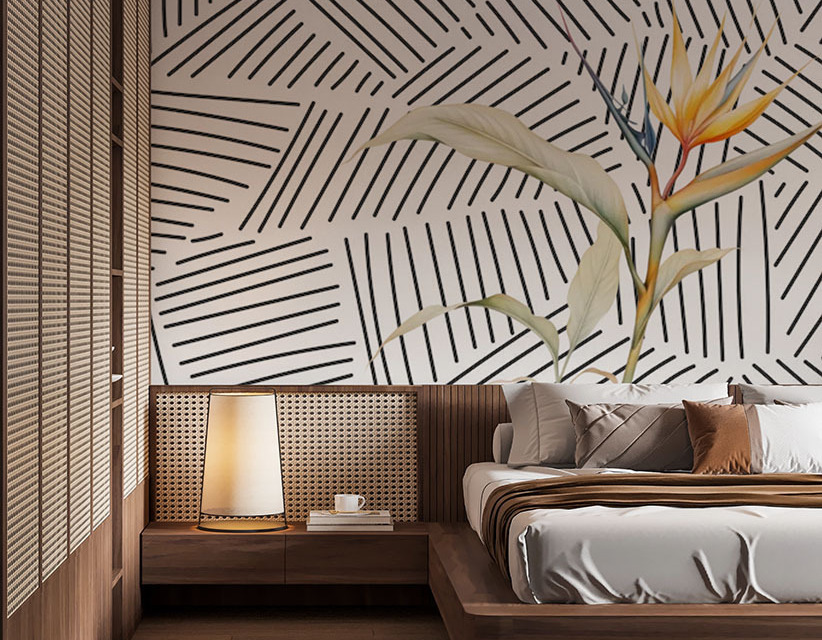 Smart-Art-Seamless-wallpaper-botanical-leaves-anitmal-protea-birds-tiger-leaves-26