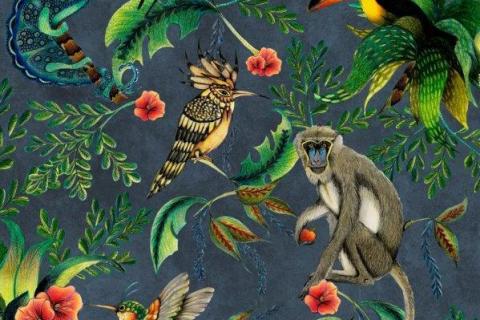 parot-banana-leaves-leopard-flamingo-112