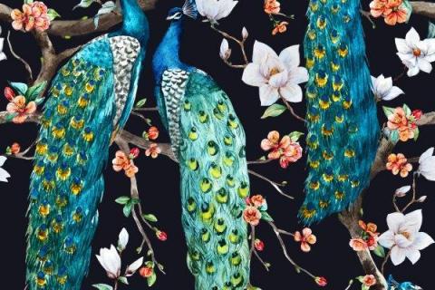 parot-banana-leaves-leopard-flamingo-19