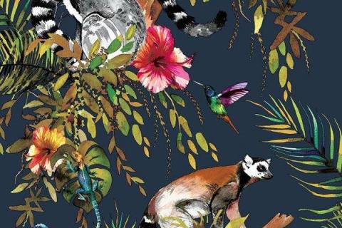 parot-banana-leaves-leopard-flamingo-3