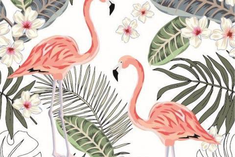 parot-banana-leaves-leopard-flamingo-41