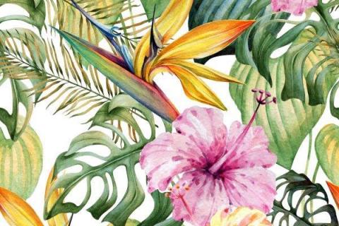 parot-banana-leaves-leopard-flamingo-49