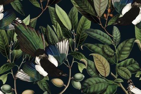 parot-banana-leaves-leopard-flamingo-5