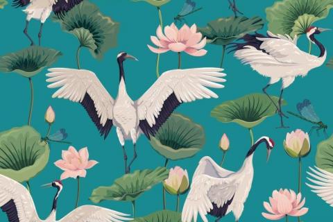parot-banana-leaves-leopard-flamingo-53